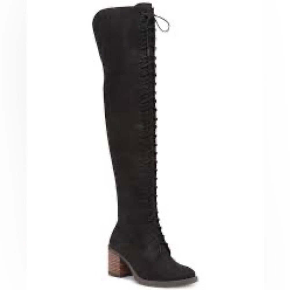 Lucky Brand Riddick Over the Knee Boots